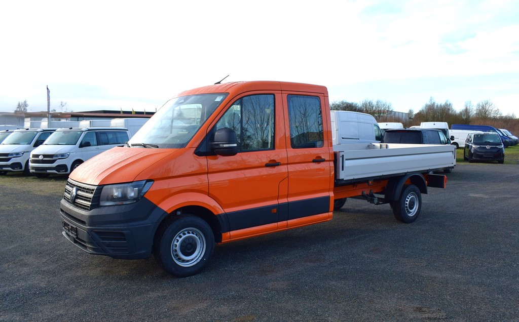 Volkswagen Crafter 35 Doka Pritsche TDI lang *PDC*7-Sitzer