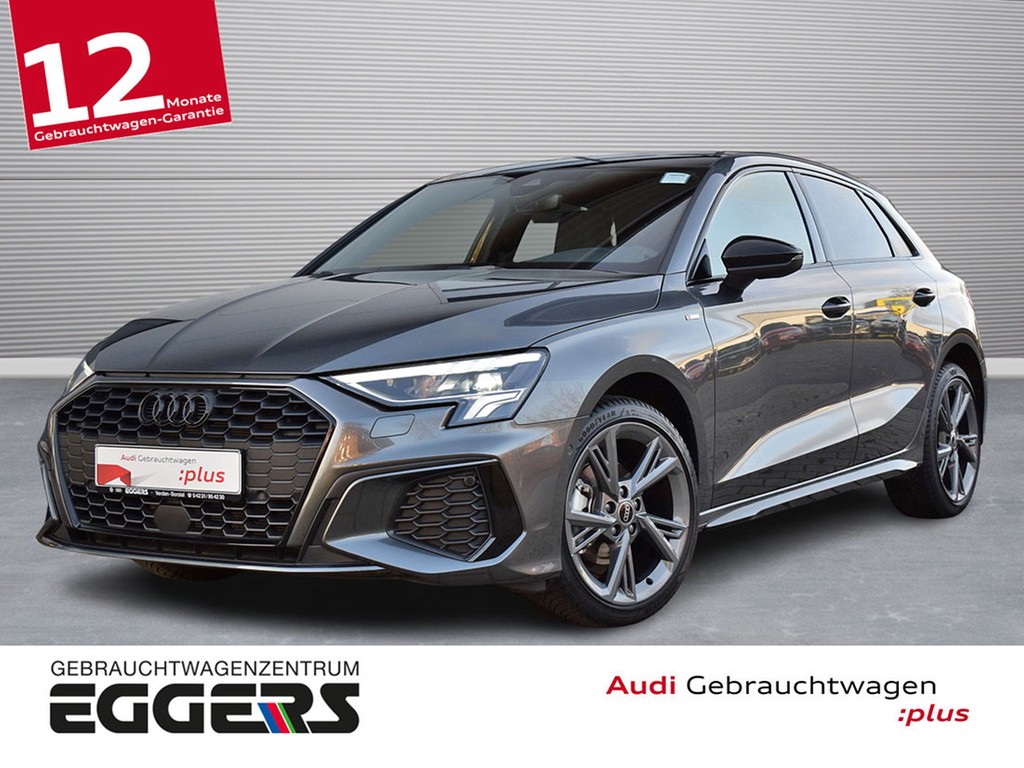 Audi - A3 Sportback 35 TFSI S-tr. *S-line*LED*AHK*Pano*_1